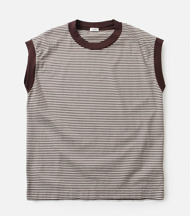 楽天市場】LOEFF ロエフ スビンコットン 天竺 ノースリーブ クルー  