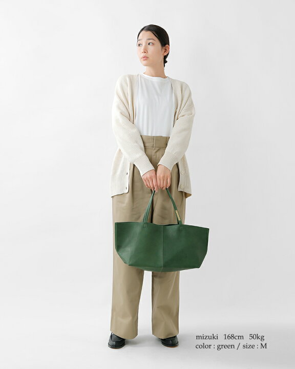 楽天市場】yucchino ユッキーノ レザートートバッグ“OTONA eco-bag M 