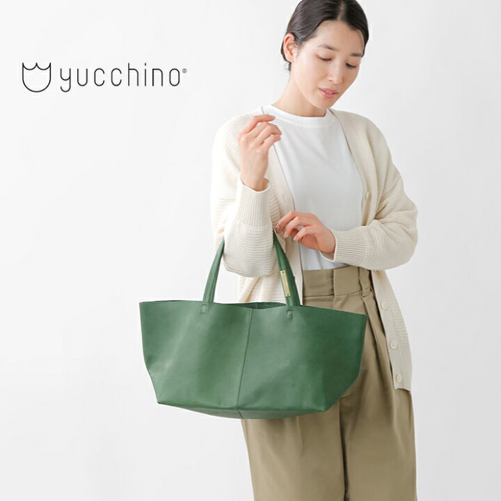 楽天市場】yucchino ユッキーノ レザートートバッグ“OTONA eco-bag M 