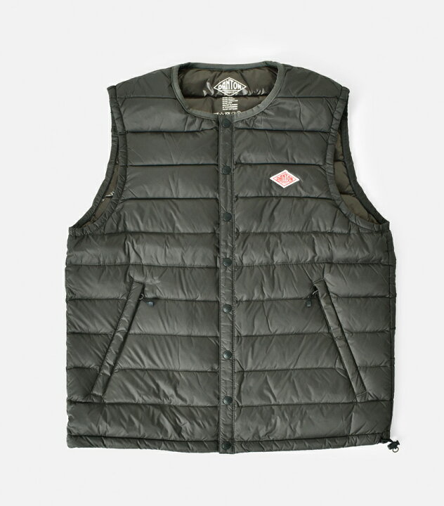 楽天市場】ダントン DANTON クルーネック インナーダウン ベスト dt  