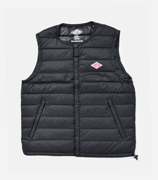 楽天市場】ダントン DANTON クルーネック インナーダウン ベスト dt  