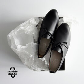 ramble dance ランブル ダンス 防水 レザー レースアップ シューズ 352-53914 レディース 2025aw新作【サイズ交換初回無料】