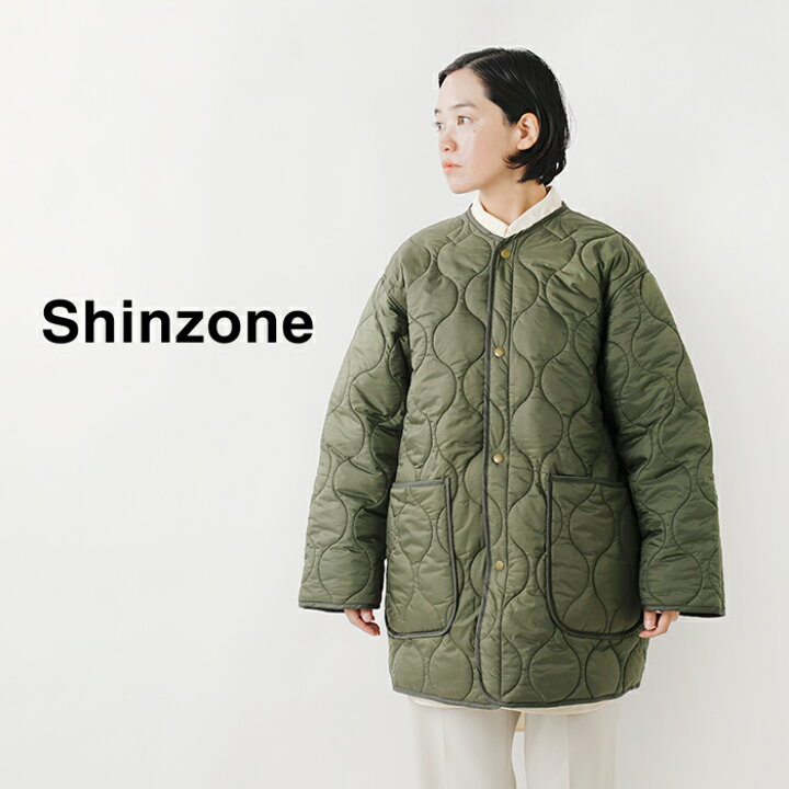 楽天市場】Shinzone シンゾーン ノーカラー ショート キルティング 
