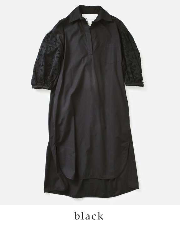 楽天市場】TICCA ティッカ コットンレースパフスリーブワンピース tbas  