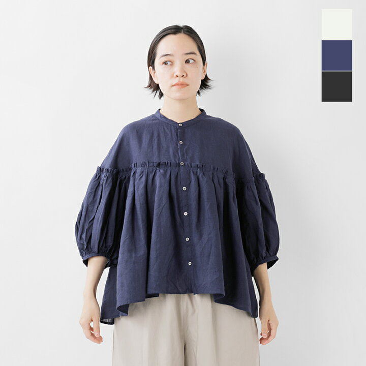 楽天市場】universal tissu ユニヴァーサルティシュ バンドカラー  