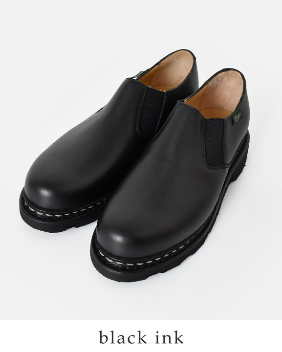 楽天市場】Paraboot パラブーツ レザーサイドゴアスリッポン“NANO 