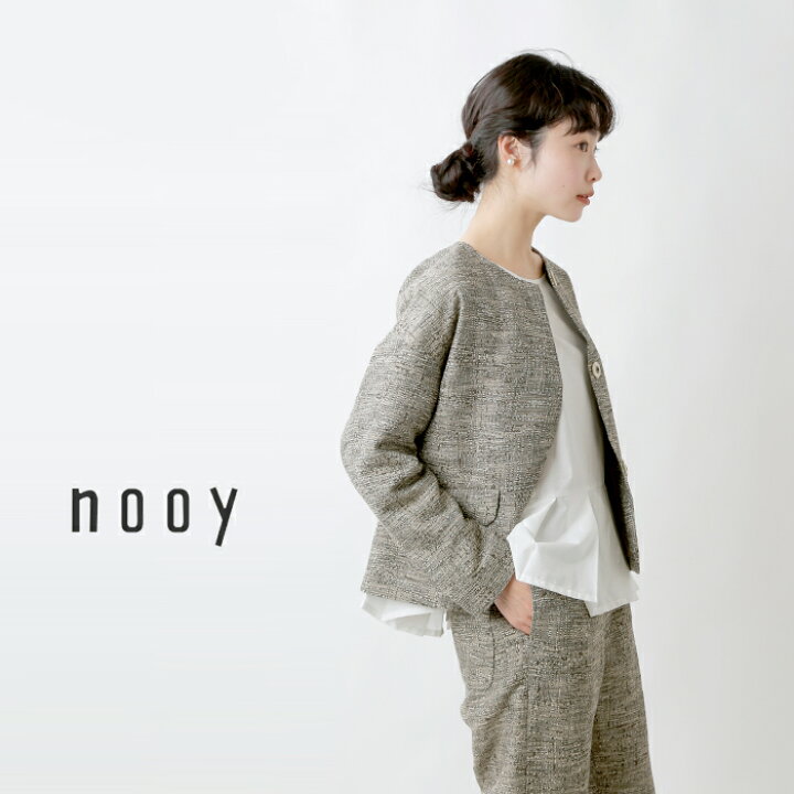 楽天市場】nooy ヌーイ イタリアンジャガード フラップ ジャケット 