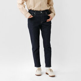 D.M.G ドミンゴ 11oz ストレッチ アンクル デニム パンツ 11-0185d-mn レディース【サイズ交換初回無料】