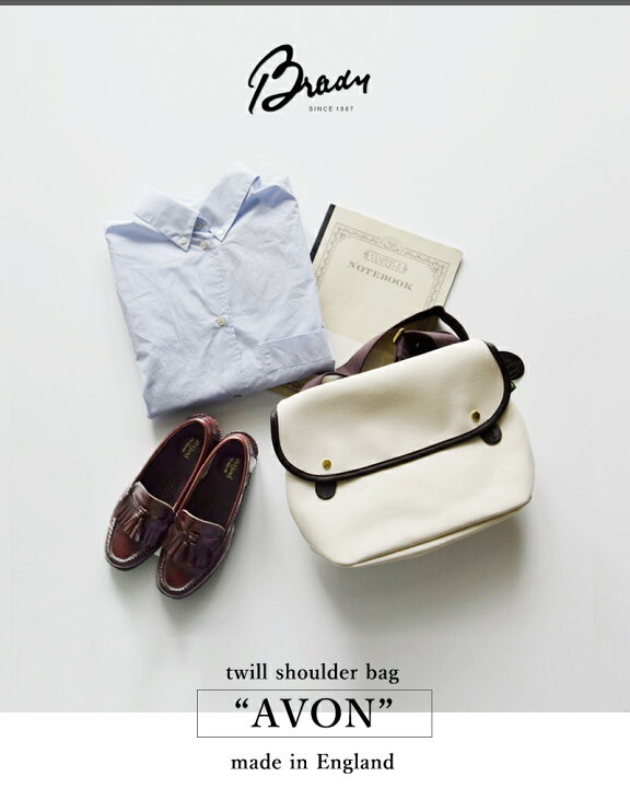 楽天市場】Brady ブレディ ツイル ショルダー バッグ “AVON” avon-bag 
