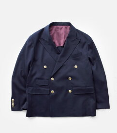 FREEMANS SPORTING CLUB フリーマンズスポーティングクラブ ストレッチツイル ダブルブレスト テーラード ジャケット “RIVINGTON JACKET” fy241tjb02-yo 2024ss新作 レディース