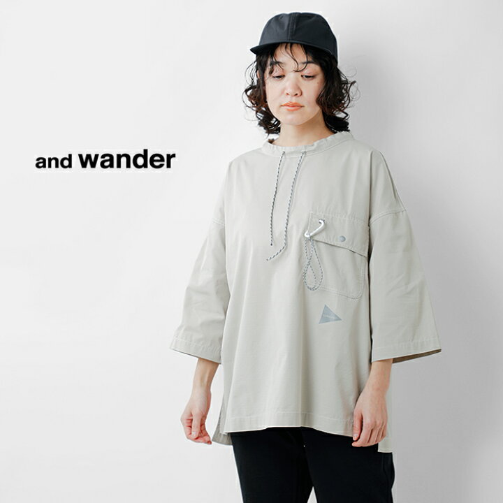 楽天市場】and wander アンドワンダー ドライ リップストップ ロング 