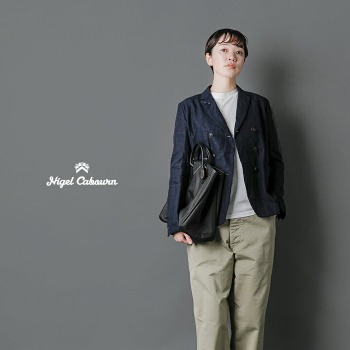 楽天市場】NIGEL CABOURN ナイジェルケーボン リネン ダブルブレスト 