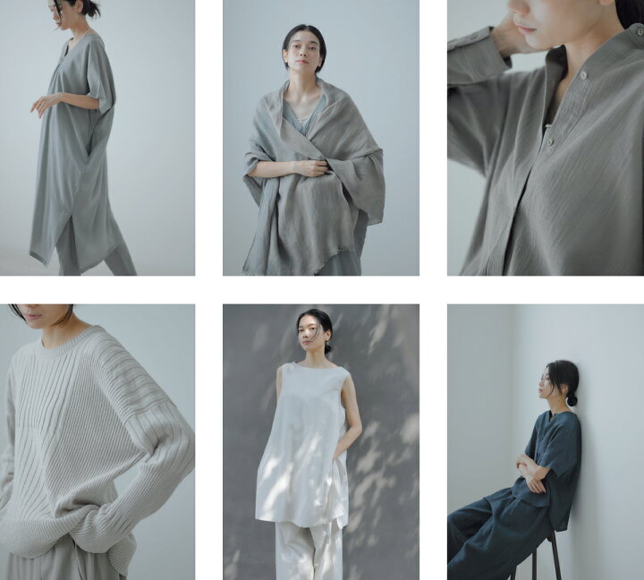 楽天市場】evam eva エヴァムエヴァ リネンコットン ノーカラー コート 