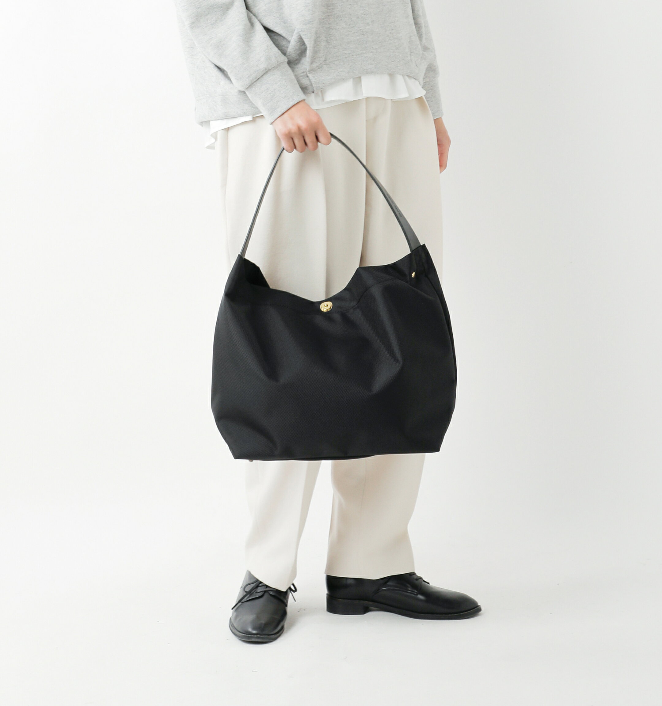 MARINE DAY マリンデイ 66ナイロン×栃木レザー2wayショルダーバッグ“mini fish”