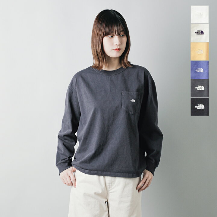 楽天市場 Off The North Face Purple Label ノースフェイスパープルレーベル 7オンスロングスリーブポケットｔシャツ Nt3102n Mt レディース Aranciato アランチェート