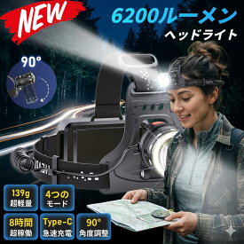"30日返品保証" "送料無料" ヘッドライト 充電式 LED ヘッドランプ 防水 釣り 登山 アウトドア 防災 ライト 軽量 高輝度 キャンプ 作業用 充電式ヘッドライト LEDヘッドライト 明るい 小型 センサー点灯 USB充電式 長時間点灯 防塵 災害対策 作業灯 懐中電灯 夜釣り 電池式