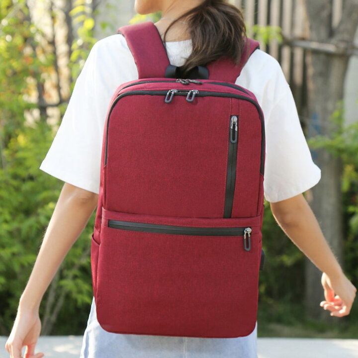 楽天市場 リュックサック リュック Pc ビジネス バックパック 防水バッグ リュックかわいい 人気 おしゃれ ボックス型リュック 可愛いリュック 鞄 メンズ レディース バッグ ジムリュック 大容量 ラップトップバック Usb充電ポート付き 春永堂