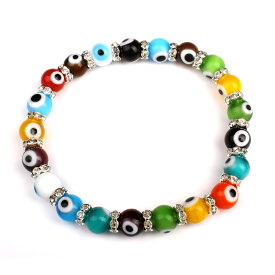 【ナザルボンジュウ】【トルコ】【土産 青い目玉のお守り ガラス製 Nazar Boncug（1個）(2つご購入のお客様には、もう1つサービス致します！！）