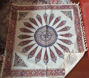 yVO~̕zAX100cm×100cm e[uNX \t@[Jo[Persian carpet table cloth sofa cover