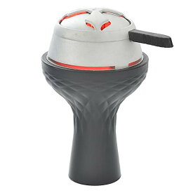 シーシャ部品 シリコンシーシャのボウル ダブルハンドル カラードロータスアクセサリー 水ギセル熱管理装置 高品質アルミ合金製 丈夫 7.3cm アラシのキッチン