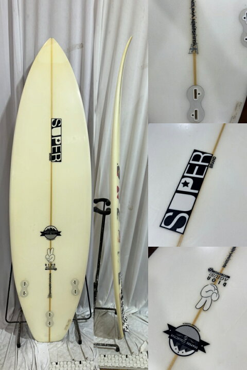楽天市場】【中古】SUPER BRAND (スーパーブランド) ショートボード 