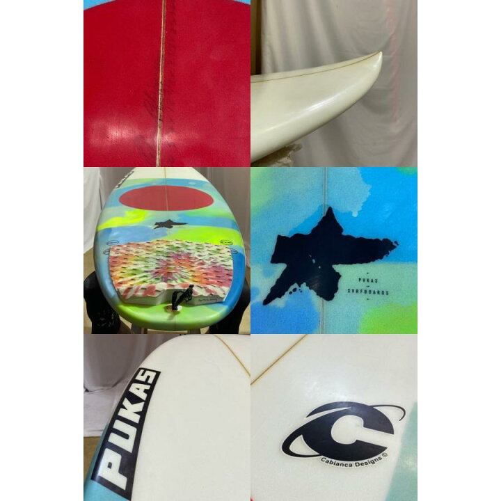 楽天市場】【中古】PUKAS SURFBOARD (プーカスサーフボード) ショート  