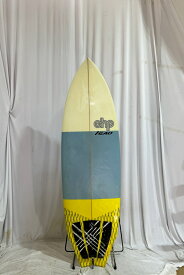 【中古】CHP (シーエイチピー) ショートボード [CLEAR×BLUE×YELLOW] 5’8” サーフボード