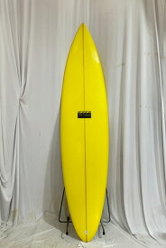 【中古】Blue 1 Channel (ブルーワンチャンネル) ミッドレングス [YELLOW] 7'4" サーフボード