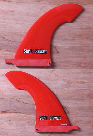 【中古】SURFIN HAWAII（サーフィン・ハワイ）ロングボード用 センターフィン [RED] 8.5" FIN