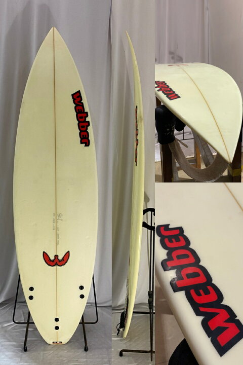 楽天市場】【中古】Webber （ウェバー）ショートボード [CLEAR] 6 