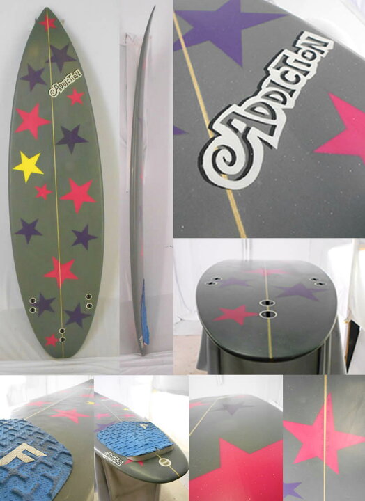 楽天市場】【中古】ADDICTION (アディクション）ショートボード ［GRAY 