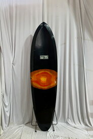 【中古】Jeff McCallum（ジェフマッカラム）オルタナティブ ショートボード [BLACK×BROWN] 6'10" サーフボード