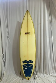 【中古】DK (Dennis kato designs hawaii) ショートボード [CLEAR×YELLOW] 6’10” サーフボード