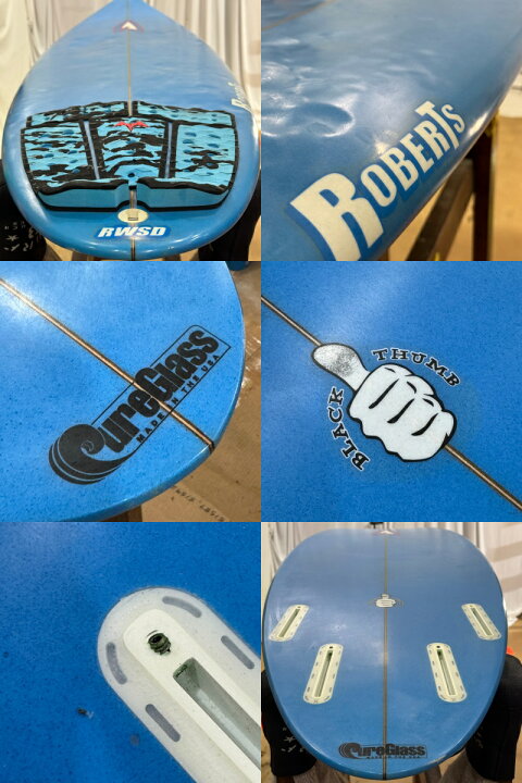楽天市場】【中古】ROBERTS SURFBOARDS (ロバートサーフボード) BLACK 
