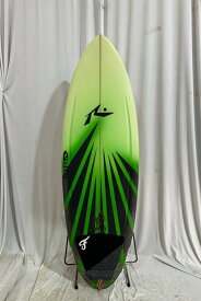 【中古】RUSTY (ラスティ) DWART モデル ショートボード [CLEAR×GREEN] 5'4" サーフボード