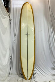 【中古】RYAN BURCH SURFBOARDS (ライアンバーチサーフボード) ロングボード [CLEAR×LIGHT BROWN] 9’8 1/2” サーフボード