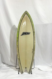 【中古】DIVERSE SURFBOARD (ダイバースサーフボード) ショートボード Feral Dave シェイプ [CLEAR×GRAY×GREEN] 5’5” サーフボード