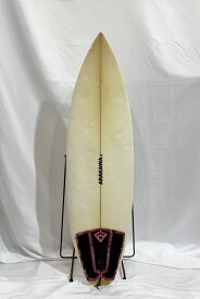 【中古】ARAKAWA SURFBOARDS (アラカワサーフボード) SCREAM モデル ショートボード [CLEAR] 5’1” サーフボード キッズ用