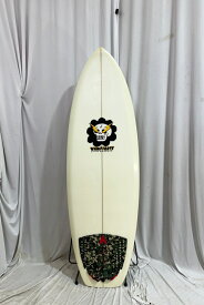 【中古】VAMPIRATE SURFBOARDS (バンパイレーツサーフボード) inflatable mattress モデル ショートボード [CLEAR] 5’4” サーフボード