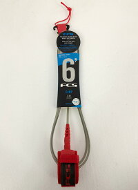 【新品】FCS（エフシーエス）LEASH リーシュコード　6’COMP [Red] 2019 ESSENTIAL LEASH
