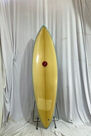 【中古】HAWK SURFBOARDS (ホークサーフボード) ミッドレングス [CLEAR×LIGHT BLUE] 6’6” サーフボード