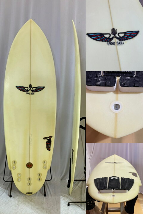 楽天市場】【中古】 VONSOL SURFBOARDS (ボンソルサーフボード 