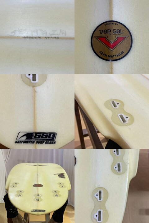 楽天市場】【中古】 VONSOL SURFBOARDS (ボンソルサーフボード