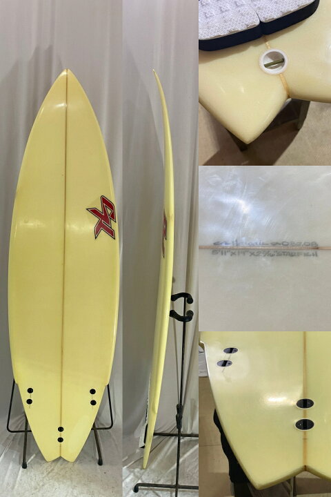 楽天市場】【中古】ノーブランド ショートボード [CLEAR] 5