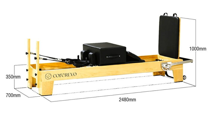 楽天市場】coreREVO リフォーマー CRP-100 ピラティス 【直送品-送料 