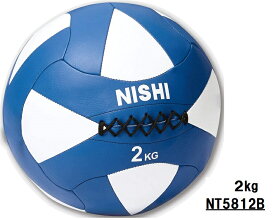 ニシ・スポーツ（NISHI）メガソフトメディシンボール 2kg NT5812B 体幹