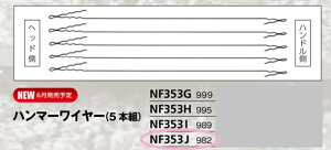 jVEX|[ciNISHIjn}[C[ 5{g NF353J 982mm n}[