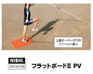 ニシ・スポーツ（NISHI）フラットボード2 PV 3833A796 大型送料2 跳躍時練習台 （T6905B 後継品）