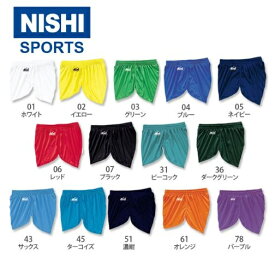 ニシ・スポーツ（NISHI）ランニングパンツ レディース マルチニット 無地 66L26N マラソン ランニング