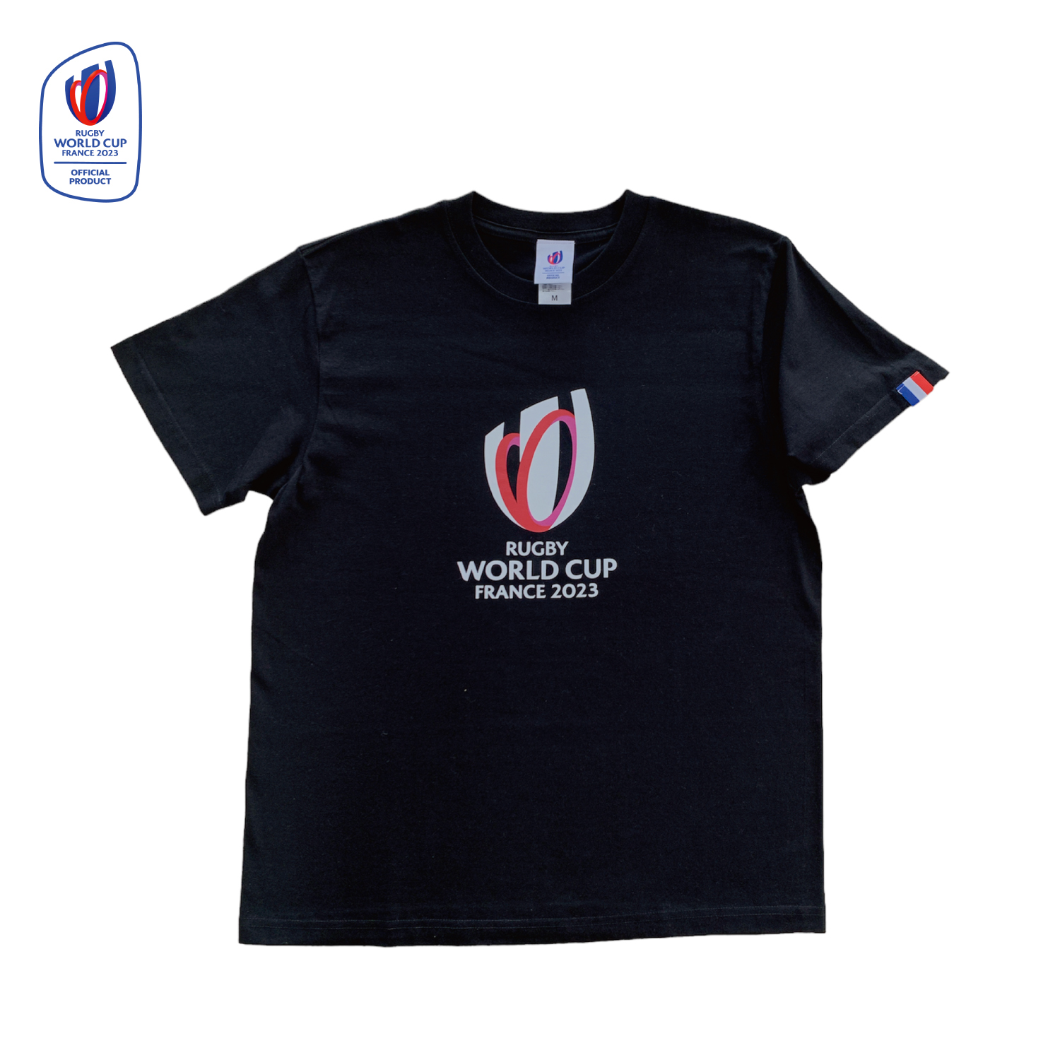 ラグビーワールドカップ2023 フランス大会 Tシャツ ブラック 公式グッズ 記念品 RWC35593 | ＡＲＡＫＩ　ＳＰＯＲＴＳ